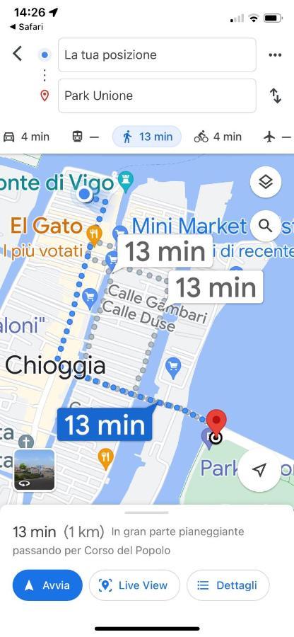 Casabella Chioggia Casa Indipendente Con Corte Экстерьер фото
